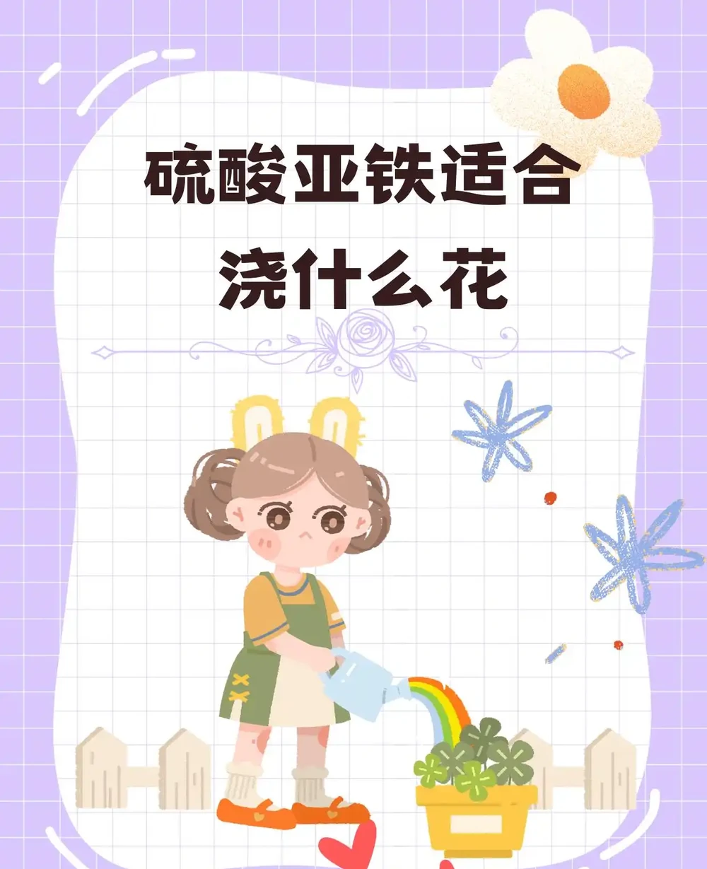 硫酸亞鐵適合澆什麼花