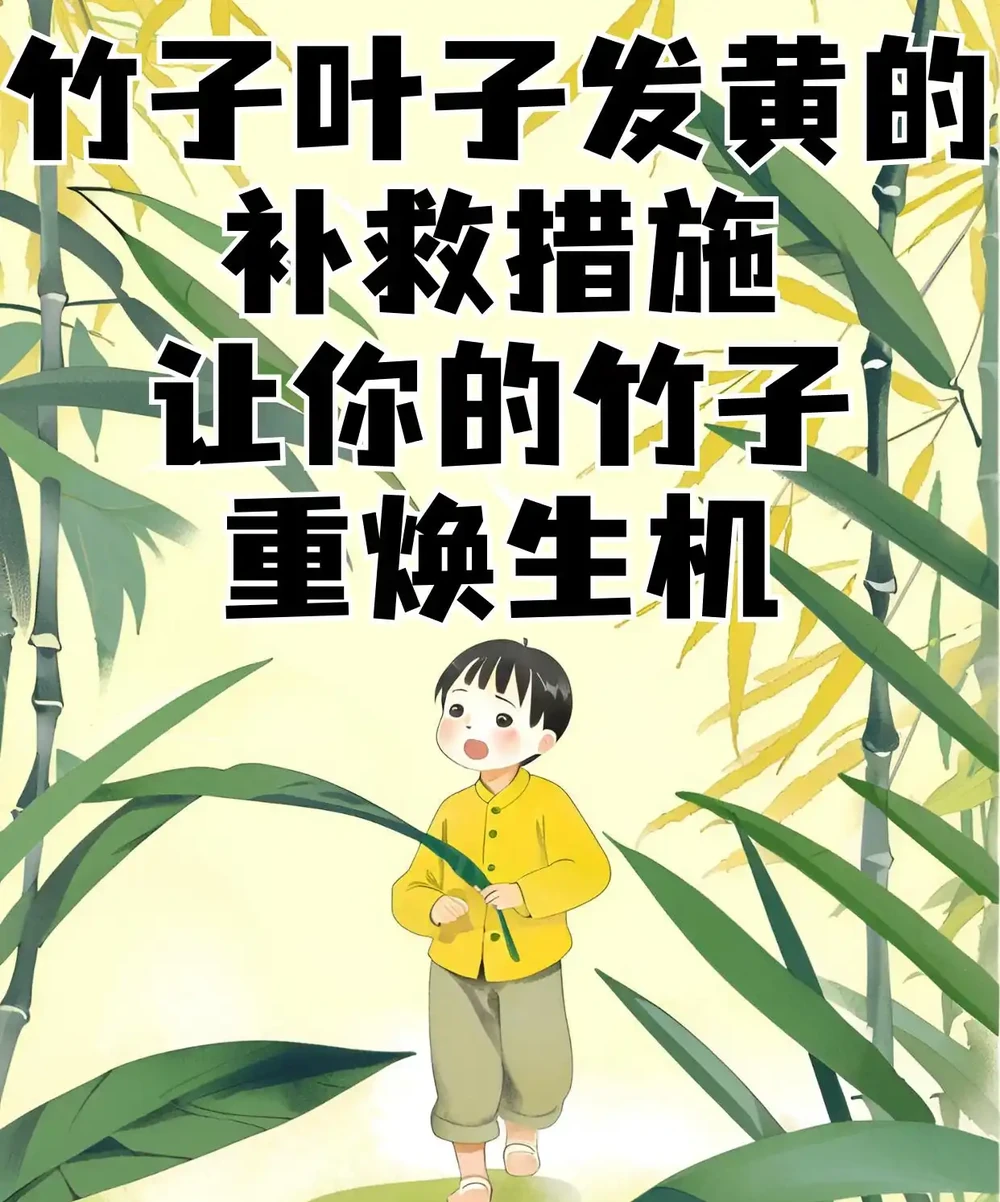 竹子葉子發黃的補救措施:讓你的竹子重煥生機!