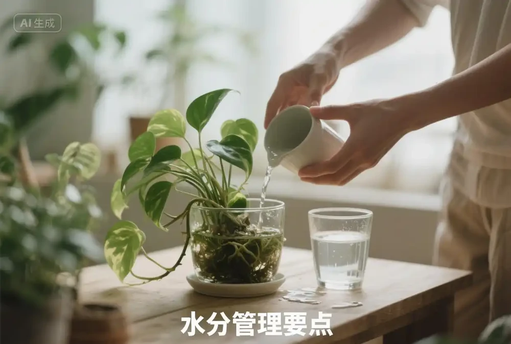 黃金葛真的適合水養嗎?