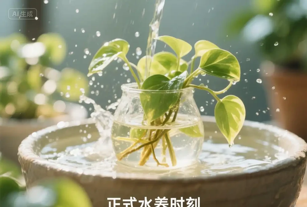 黃金葛真的適合水養嗎?