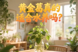 黃金葛真的適合水養嗎？