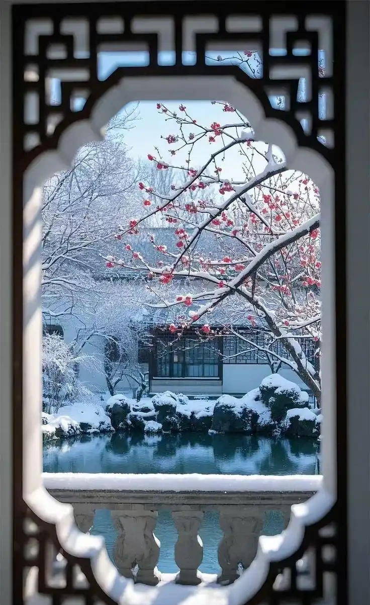 院子不必大,能盛放四季就好