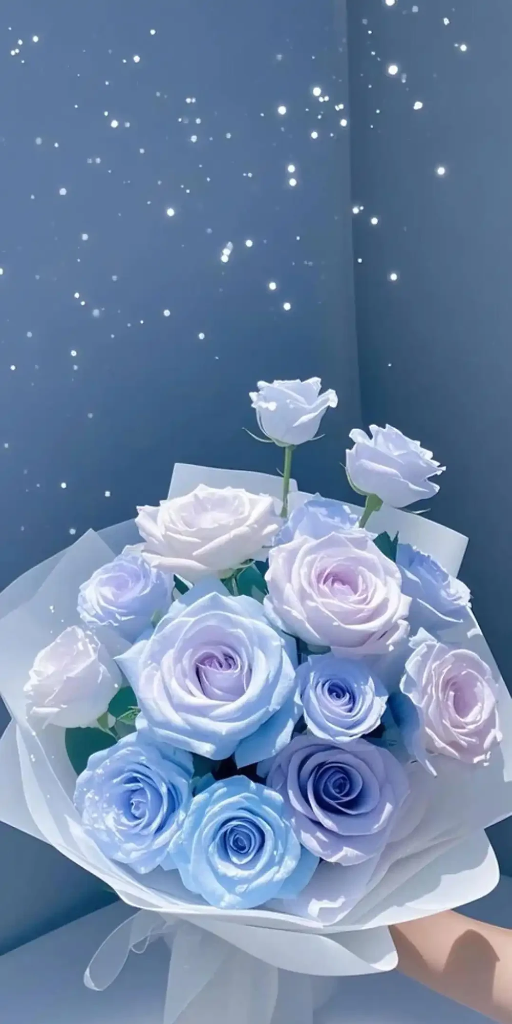浪漫的玫瑰花束桌布