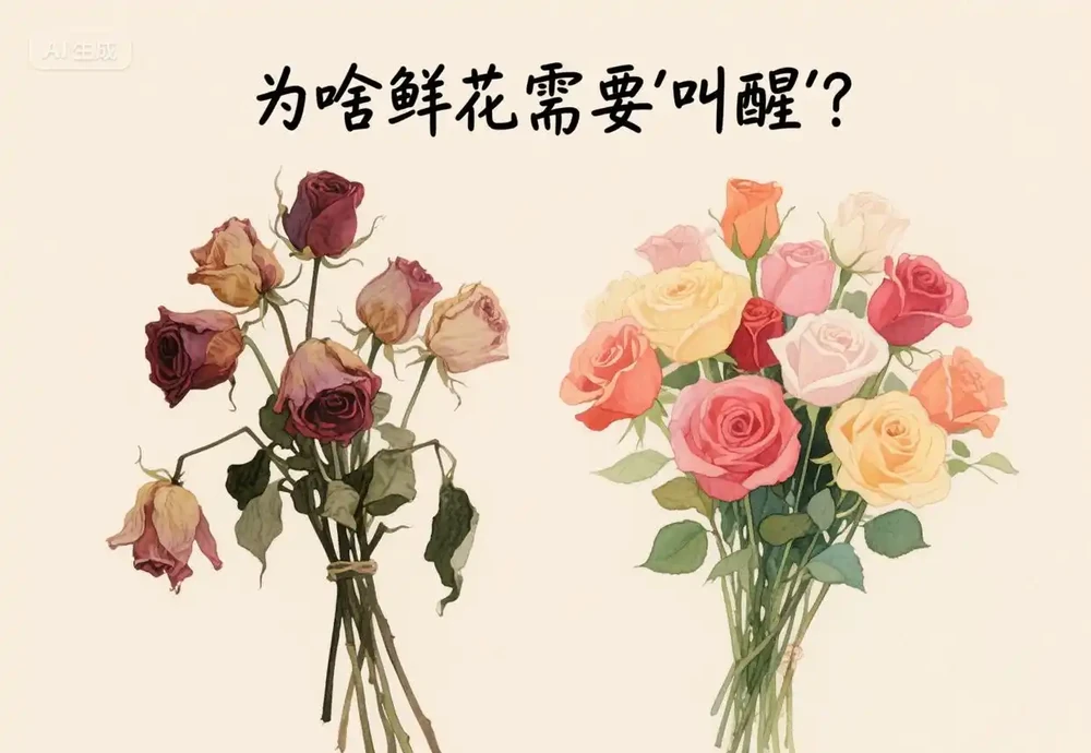 花蔫了別扔！醒花讓它滿血復活，我用這招救回無數鮮花