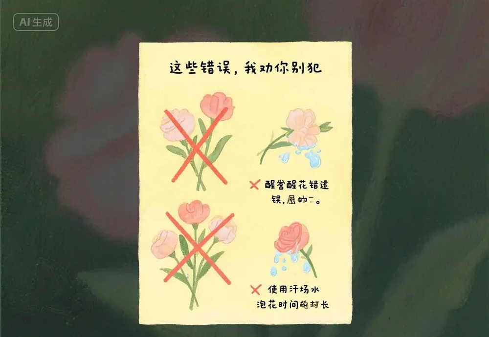 花蔫了別扔！醒花讓它滿血復活，我用這招救回無數鮮花