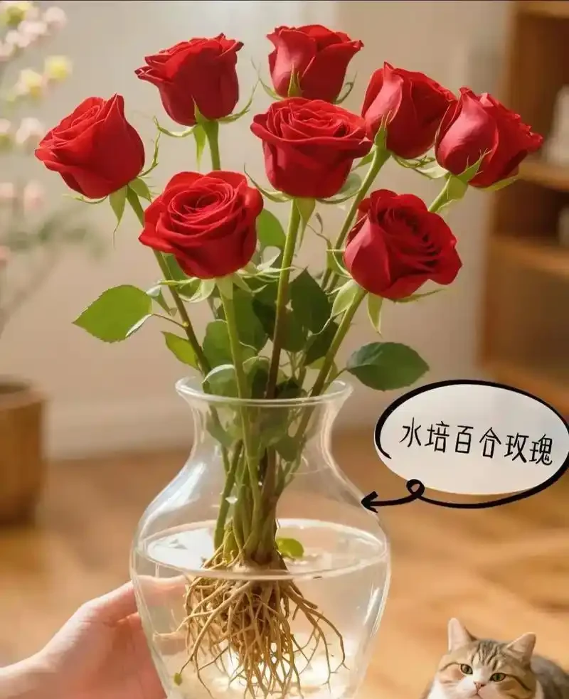 玫瑰花放在水裡可以活多長時間