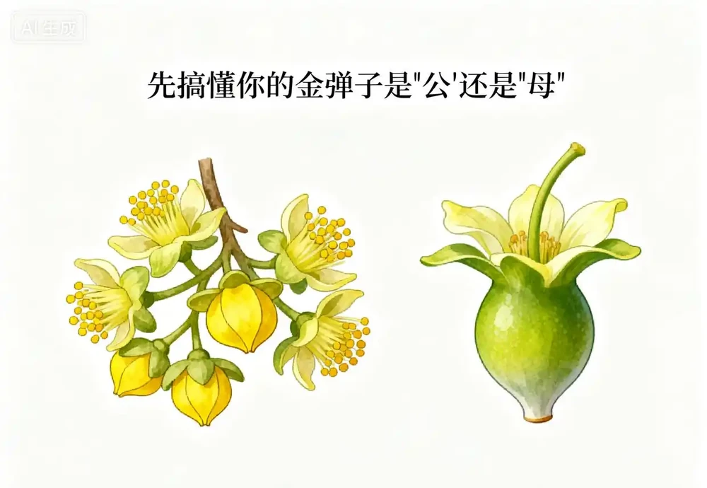 養了 3 年的金彈子終於掛果了：從只長葉不開花到滿枝金黃的實戰筆記