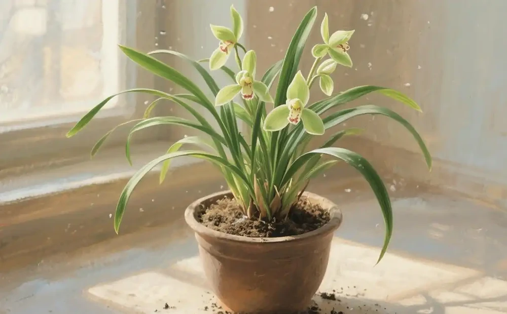 蘭草花葉子發黃乾枯是什麼原因?蘭草花黃葉?5招定位原因+4季養護重點,3分鐘學會