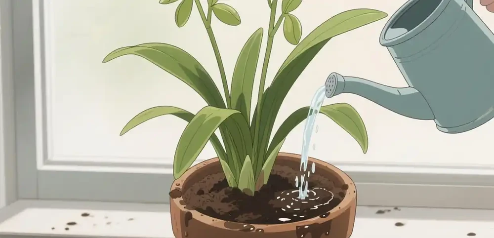 蘭草花葉子發黃乾枯是什麼原因?蘭草花黃葉?5招定位原因+4季養護重點,3分鐘學會