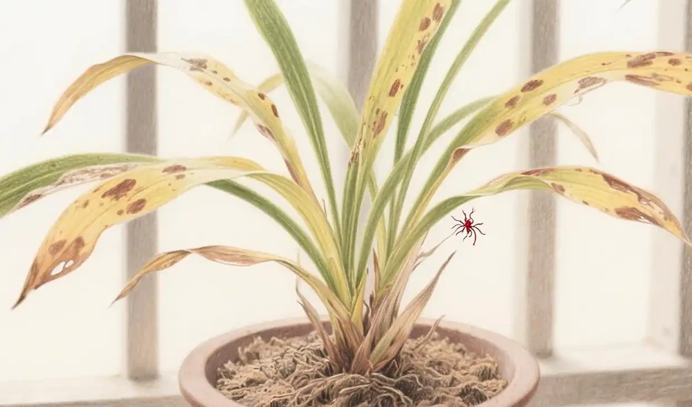 蘭草花葉子發黃乾枯是什麼原因?蘭草花黃葉?5招定位原因+4季養護重點,3分鐘學會