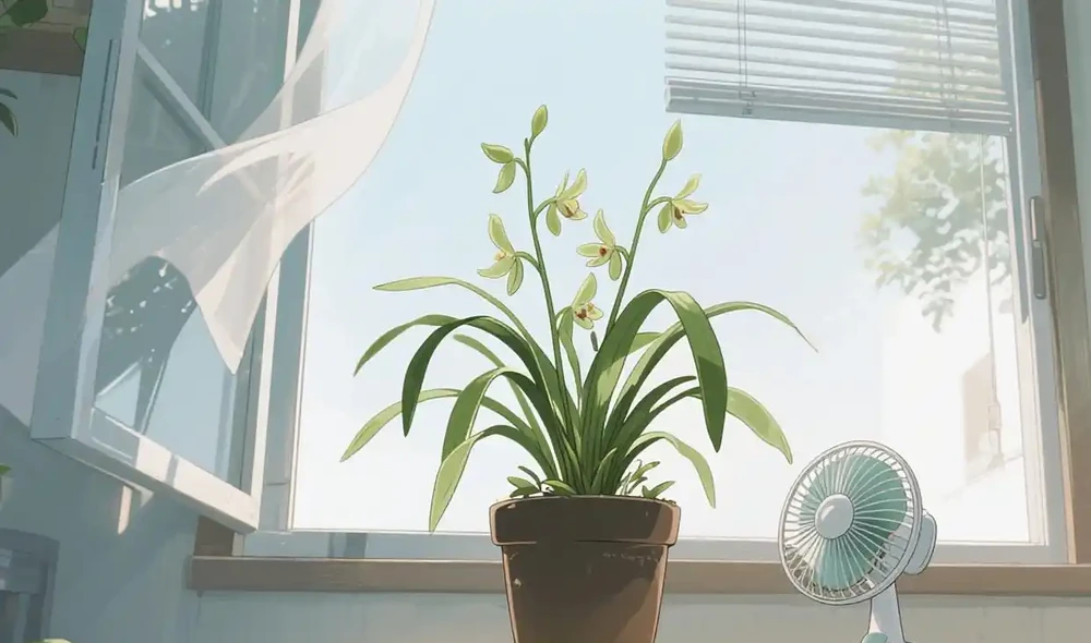 蘭草花葉子發黃乾枯是什麼原因?蘭草花黃葉?5招定位原因+4季養護重點,3分鐘學會
