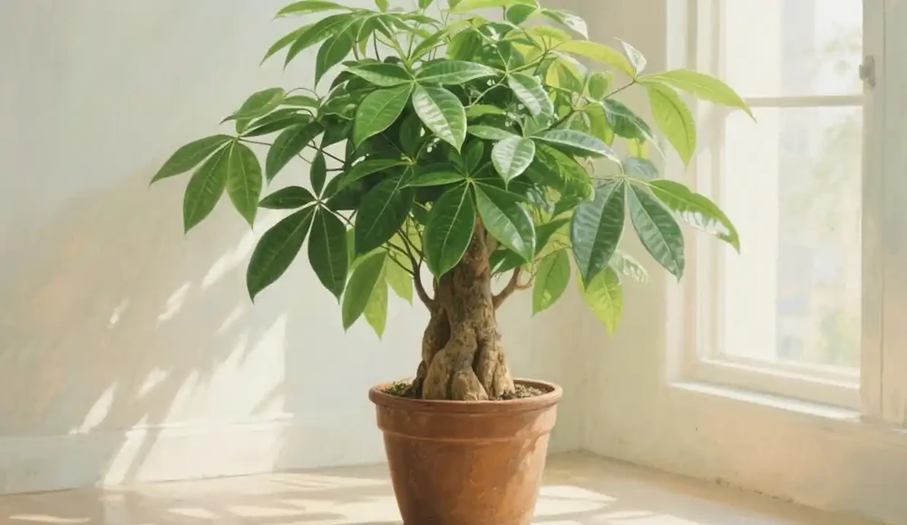 發財樹多久澆一次水最合適?養發財樹總腐根?養死3棵後才懂:記準5個澆水因素+3個乾溼判斷法