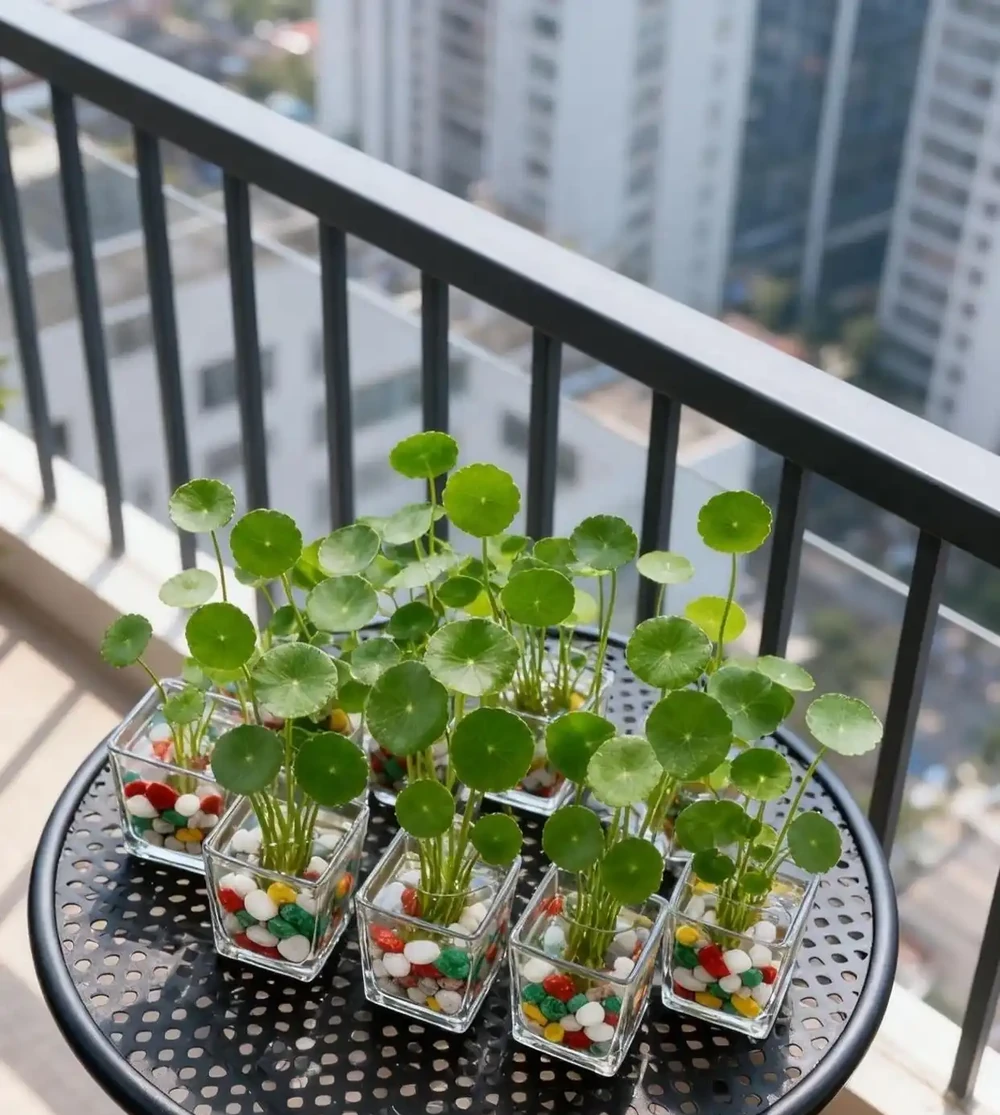 女子的銅錢草「土改水養」，僅用5個細節，長得那叫一個好看！