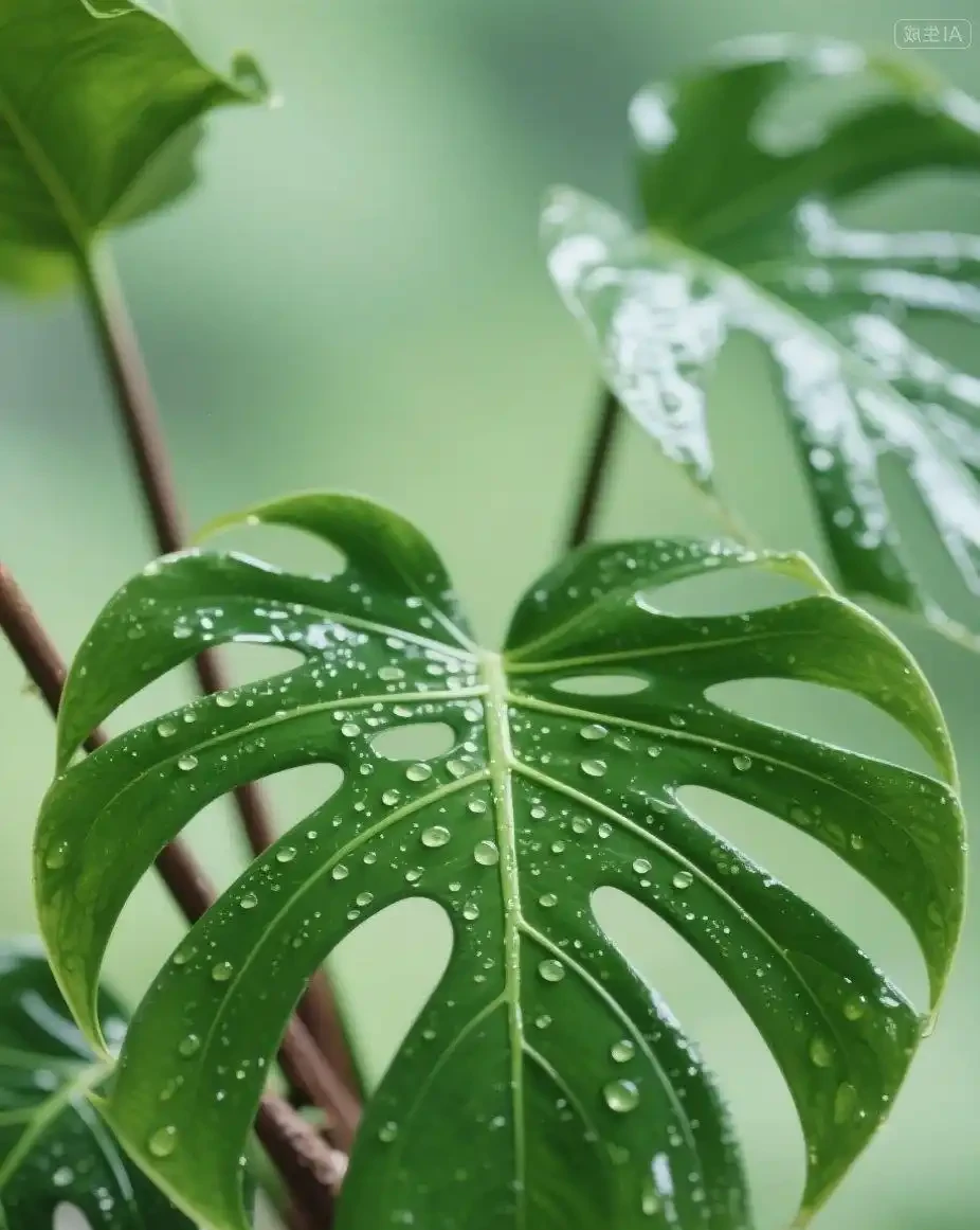 冬天龜背芋一動不動?別被騙了!土壤深處正上演瘋狂蓄能,做好3點開春滿盆