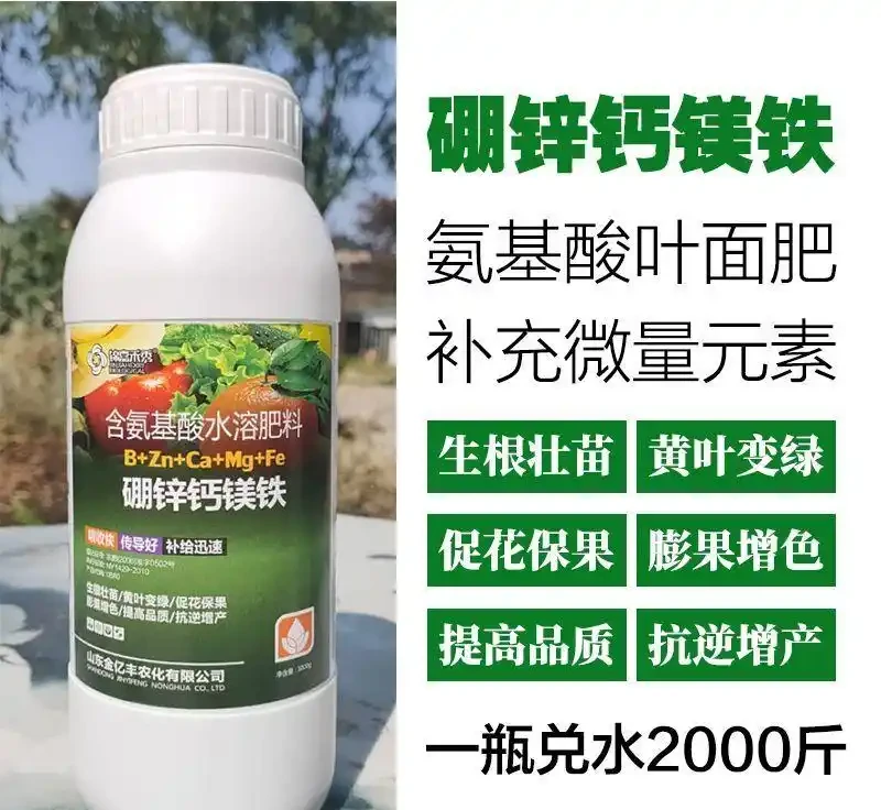 葉麵肥一噴綠 氨基酸水溶性肥料 微量元素型 蔬菜增產長根 果樹花卉綠植通用