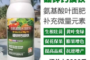 葉麵肥一噴綠 氨基酸水溶性肥料 微量元素型 蔬菜增產長根 果樹花卉綠植通用