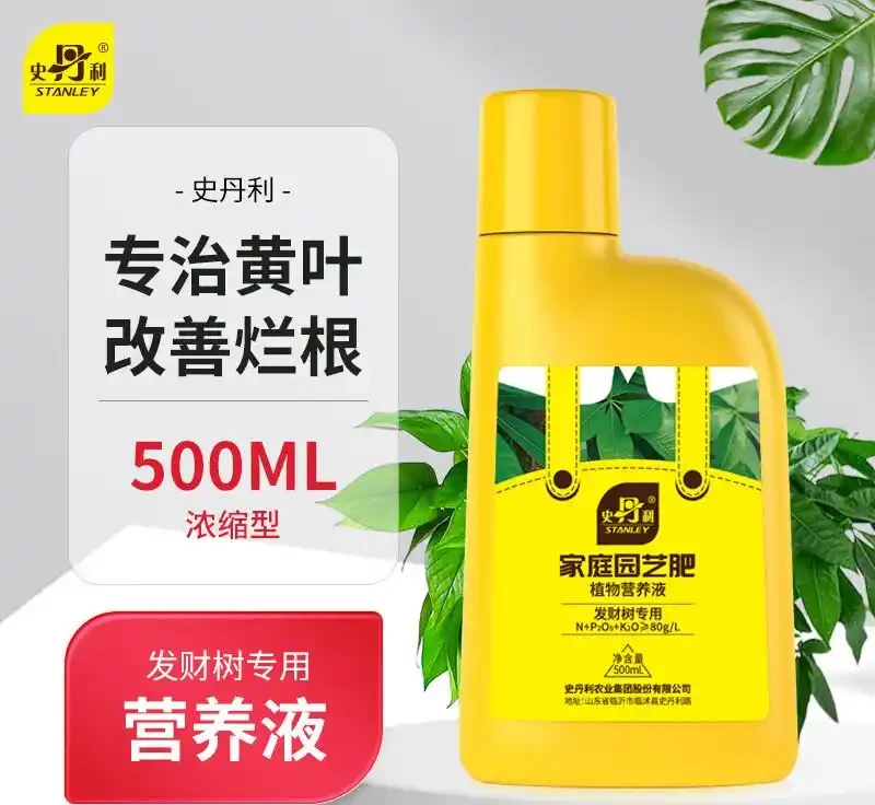 擔心發財樹枯萎?別愁!專業營養液是綠植救星,能讓奄奄一息的發財樹迅速重煥生機,讓你的財富綠植活力滿滿