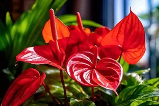 火鶴花（火鶴花）養護全指南：避開這3個坑，你的也能開成「假花」