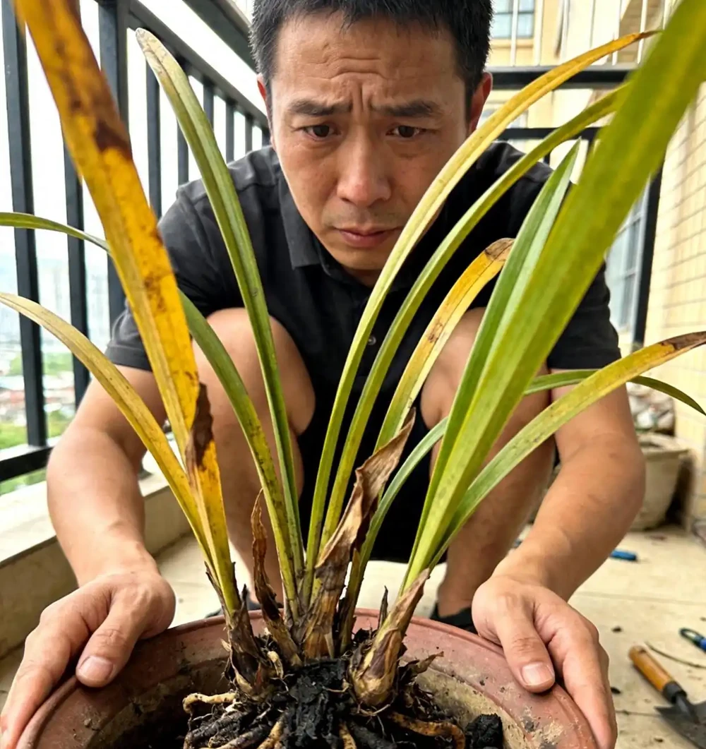 蘭花復活沒有「神水」!資深花友揭秘:救活腐根蘭的關鍵三步,一步都不能錯