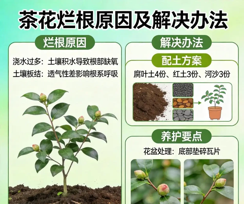 別再怪茶花嬌貴了!是你澆水太「摳門」!記住:手勤、水酸、補鐵,新手也能養滿盆