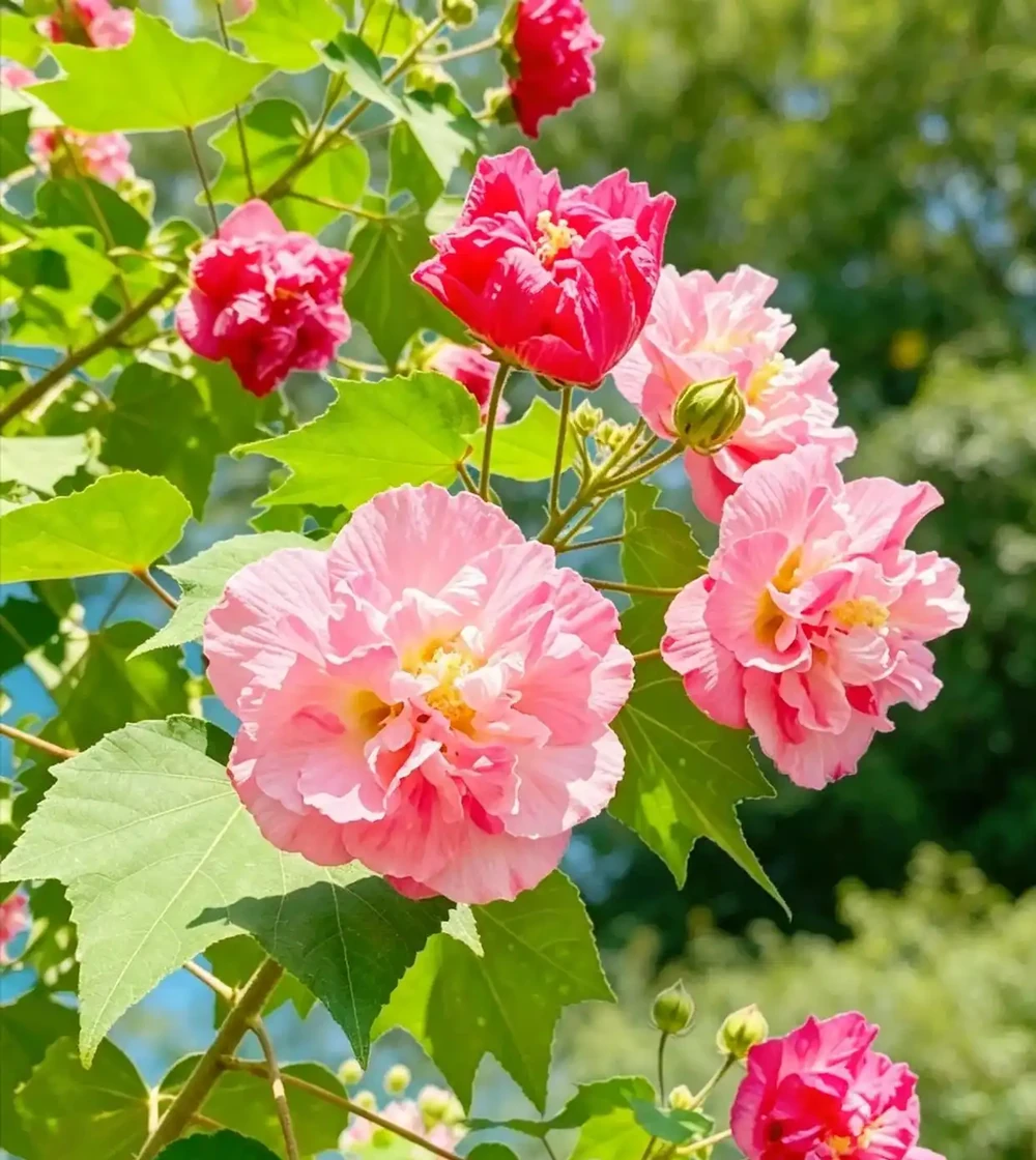 不用羨慕北方的牡丹，咱們南方的「平替花」，也能開得驚豔又熱鬧