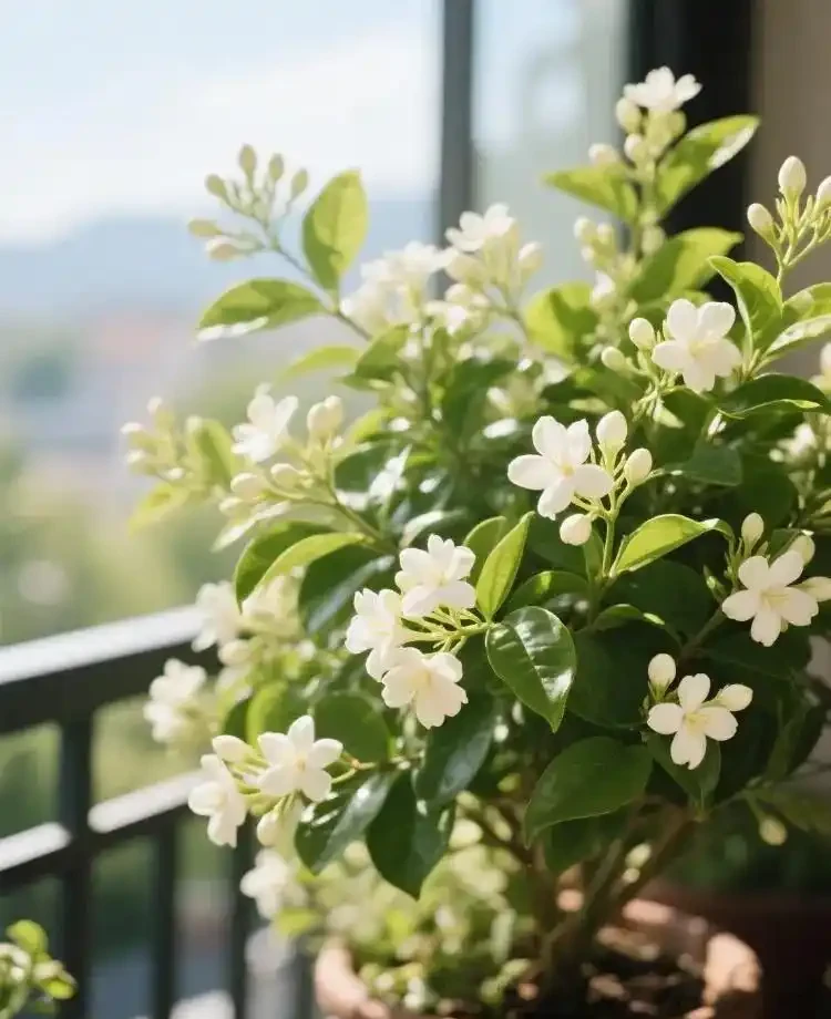 光照好的陽臺有救了！養這8種「香香花」，耐熱好養滿屋香