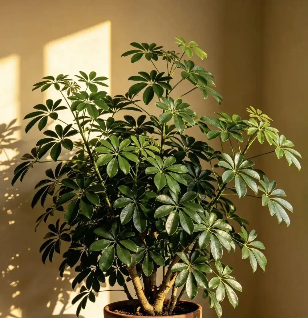 鴨腳木黃葉掉葉別慌!老花友教你4招急救法,從「禿頭」變「巨型白鶴芋」