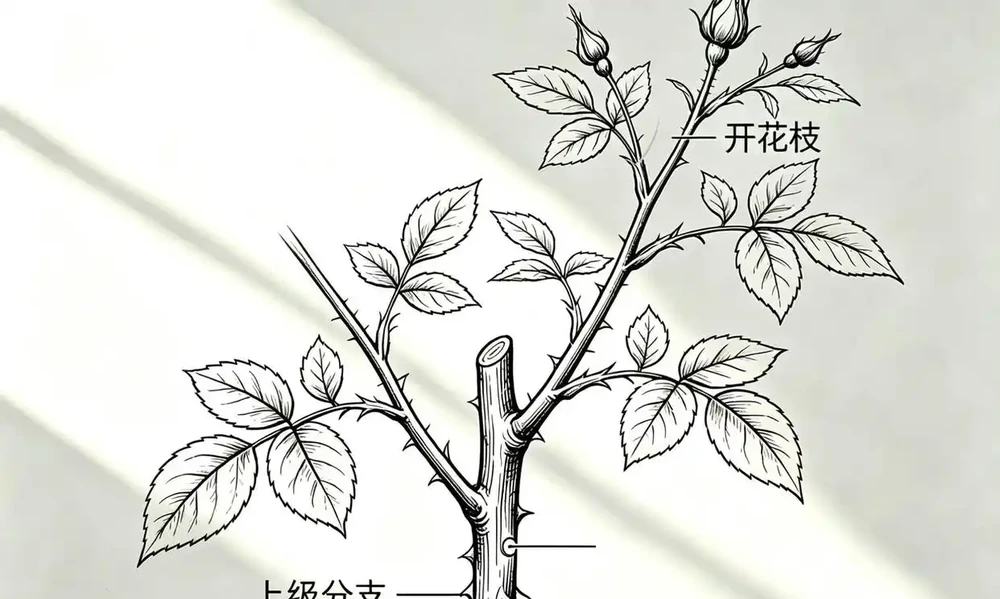 玫瑰開完花需要修剪嗎?怎麼剪?照這個方法,花多,苗壯、分支好