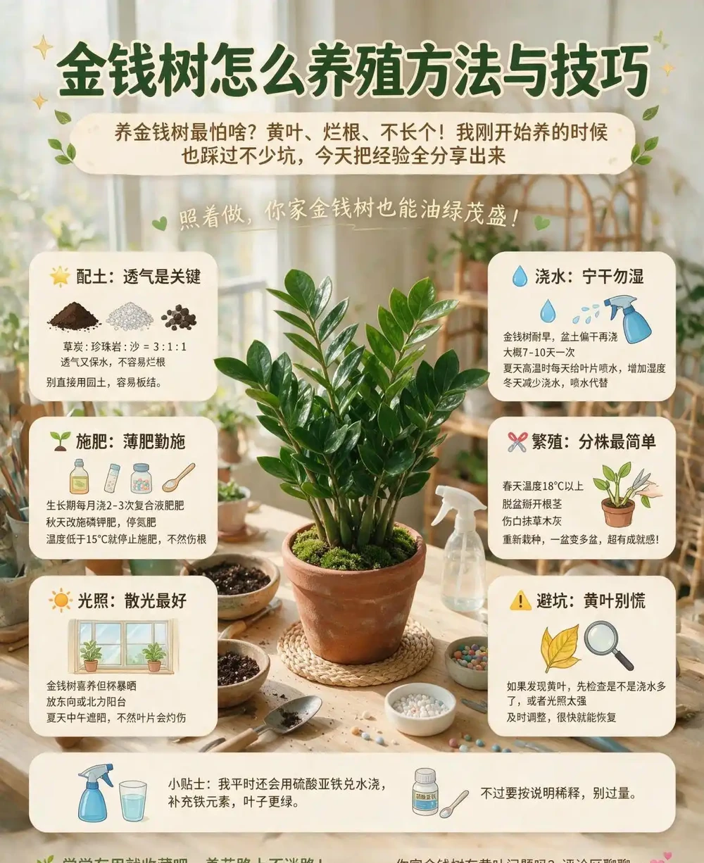雪鐵芋怎麼養殖方法與技巧
