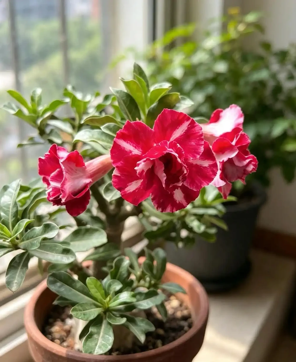 沙漠玫瑰就該這樣養！我花了五年摸清門道，年年爆花不停