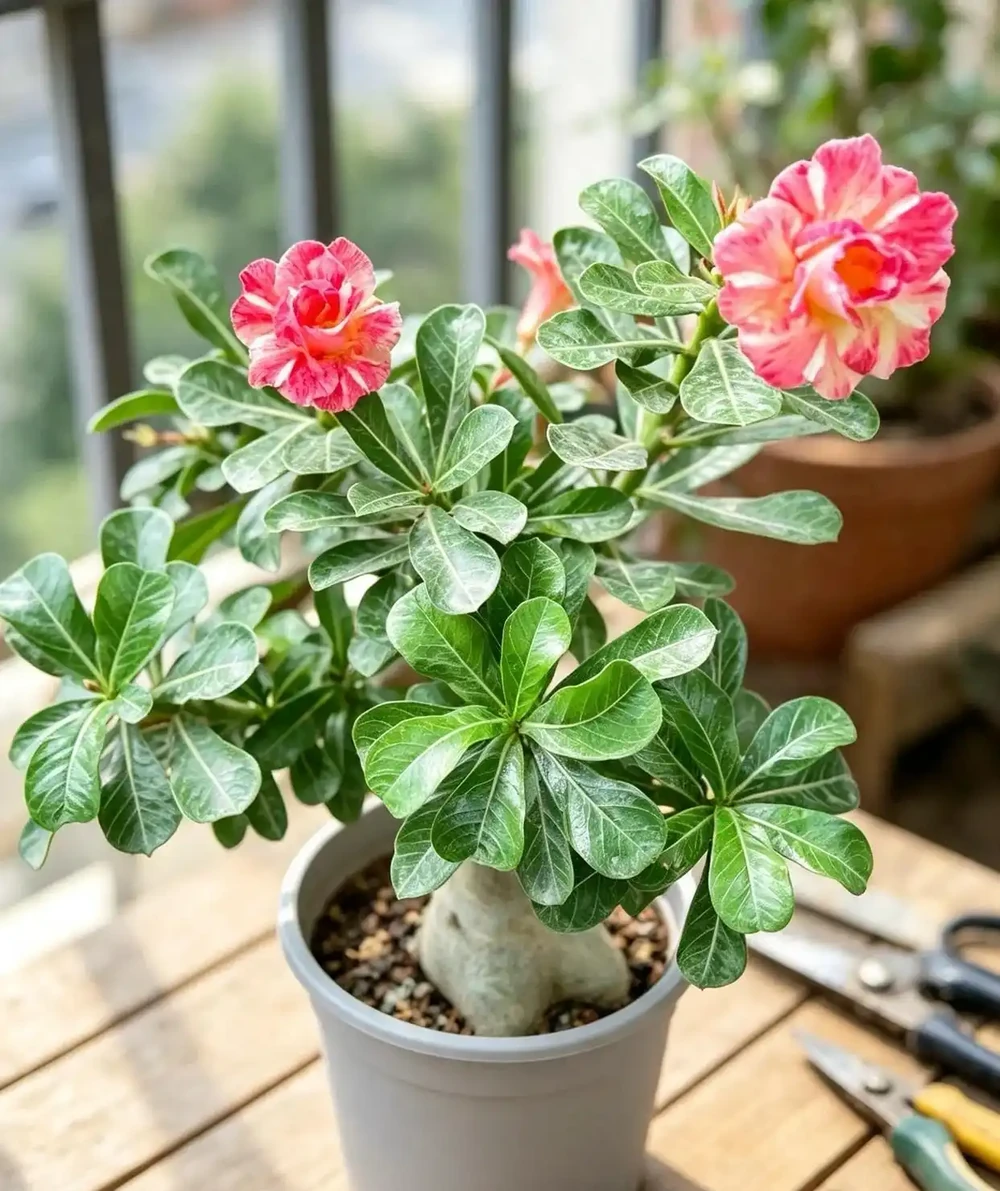 沙漠玫瑰就該這樣養！我花了五年摸清門道，年年爆花不停