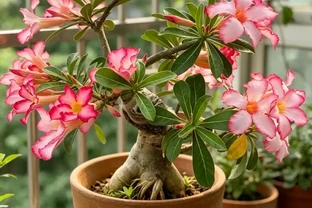 沙漠玫瑰就該這樣養！我花了五年摸清門道，年年爆花不停