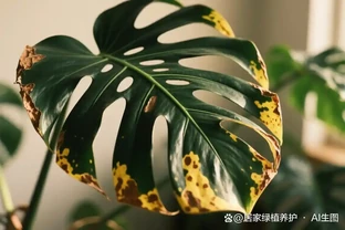 龜背芋葉子發黃怎麼辦？對照這 5 個原因，新手也能快速救回