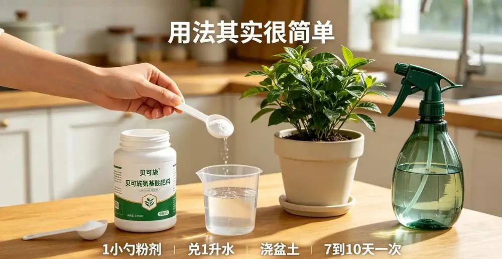 養花總黃葉不開花?幾塊錢的「植物營養餐」輕鬆搞定