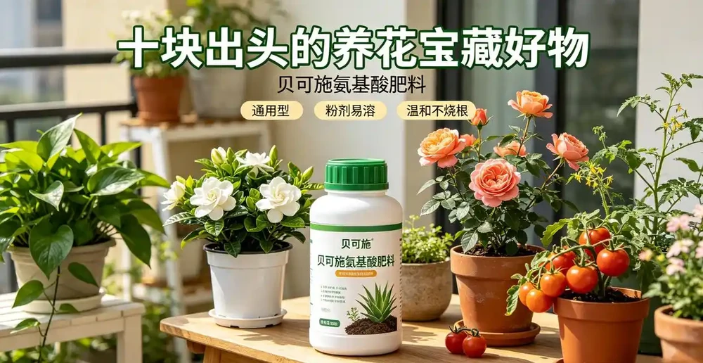 養花總黃葉不開花?幾塊錢的「植物營養餐」輕鬆搞定