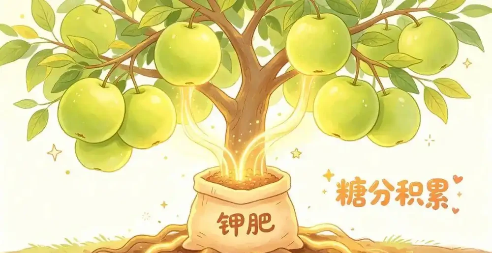 果農珍藏版!果樹膨果、防裂、轉色增甜,全套施肥方案