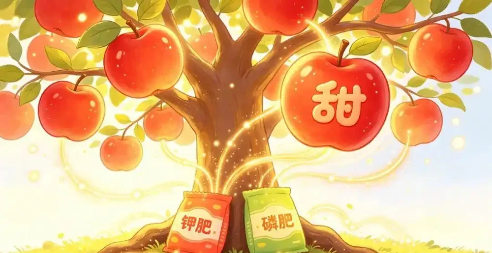 果農珍藏版!果樹膨果、防裂、轉色增甜,全套施肥方案