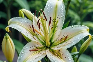 9種百合幹葉子真實誘因，分清正常枯萎和致命損傷，少走80%養花彎路
