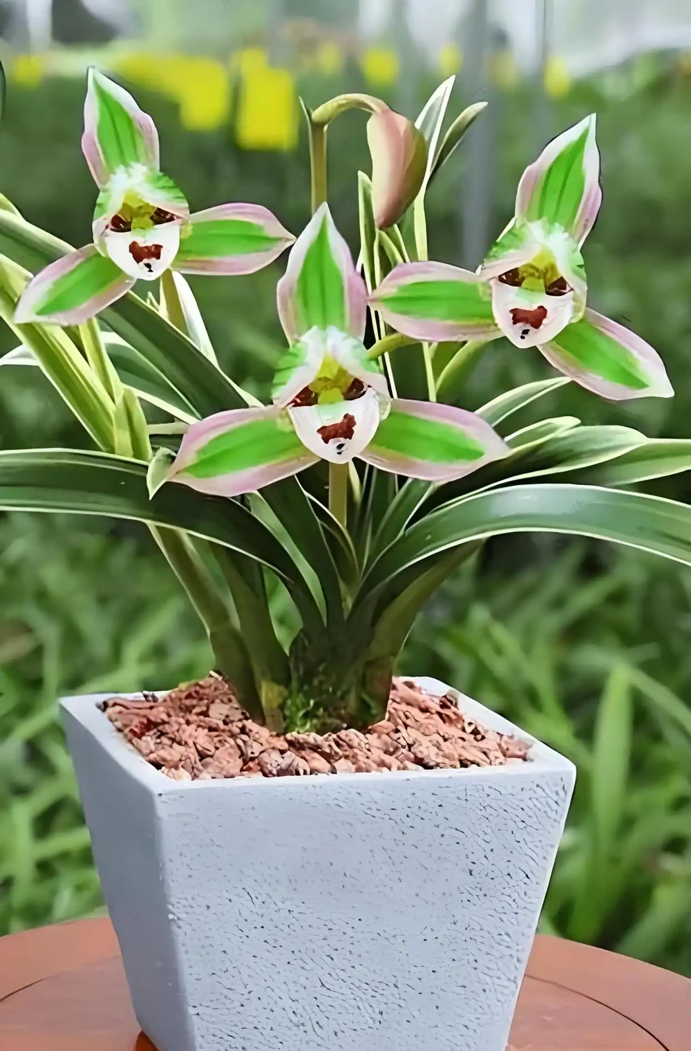 它被譽為「矮種蘭之王」,一盆賞半年,花苞越看越多,這花太爭氣了