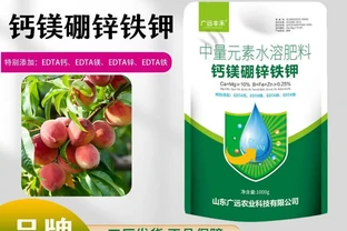 鈣鎂硼鋅鐵鉀中量元素水溶性肥料 作物通用葉麵肥果樹蔬菜農用營養專家