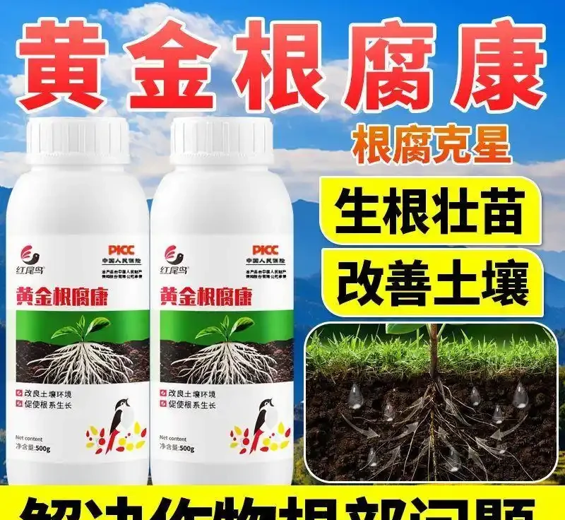 黃金根腐康正品通用根腐立枯死苗長根壯苗疏鬆土壤水溶性肥料猝倒腐根