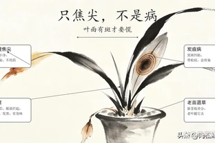 蘭花焦尖是什麼原因？葉尖發黃發焦的4種情況和處理辦法