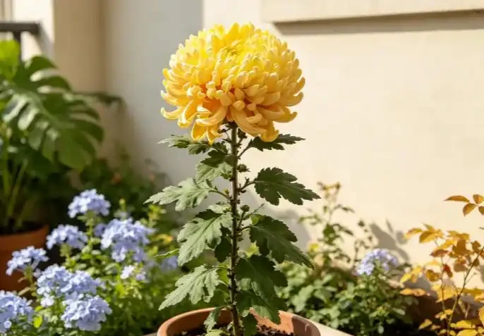9月種下大菊苗,11月開出巴掌大的花!雍容華貴驚豔朋友圈!