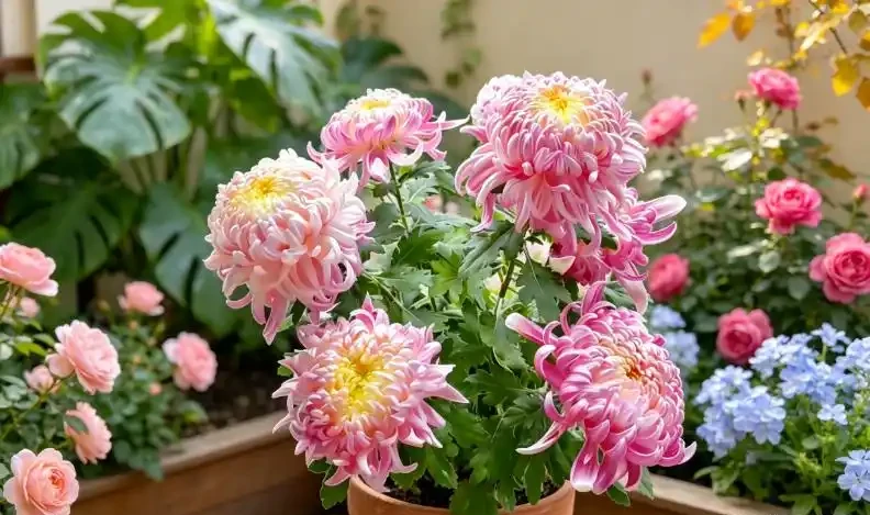 9月種下大菊苗,11月開出巴掌大的花!雍容華貴驚豔朋友圈!